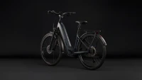 Cube kathmandu hybrid pro 2027 dames zwart mat cube elektrische fietsen achterkant