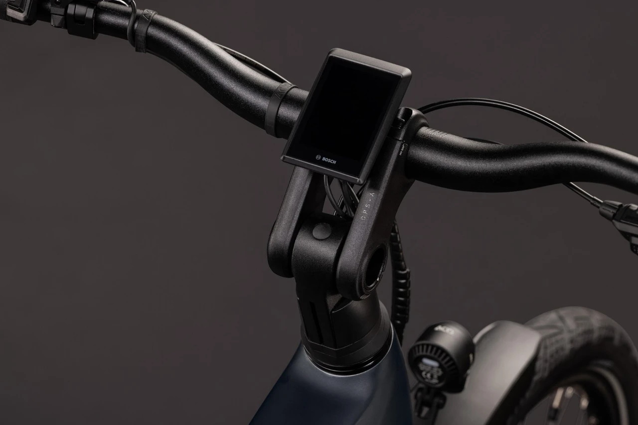 Cube kathmandu hybrid pro 2027 heren zwart mat cube elektrische fietsen display