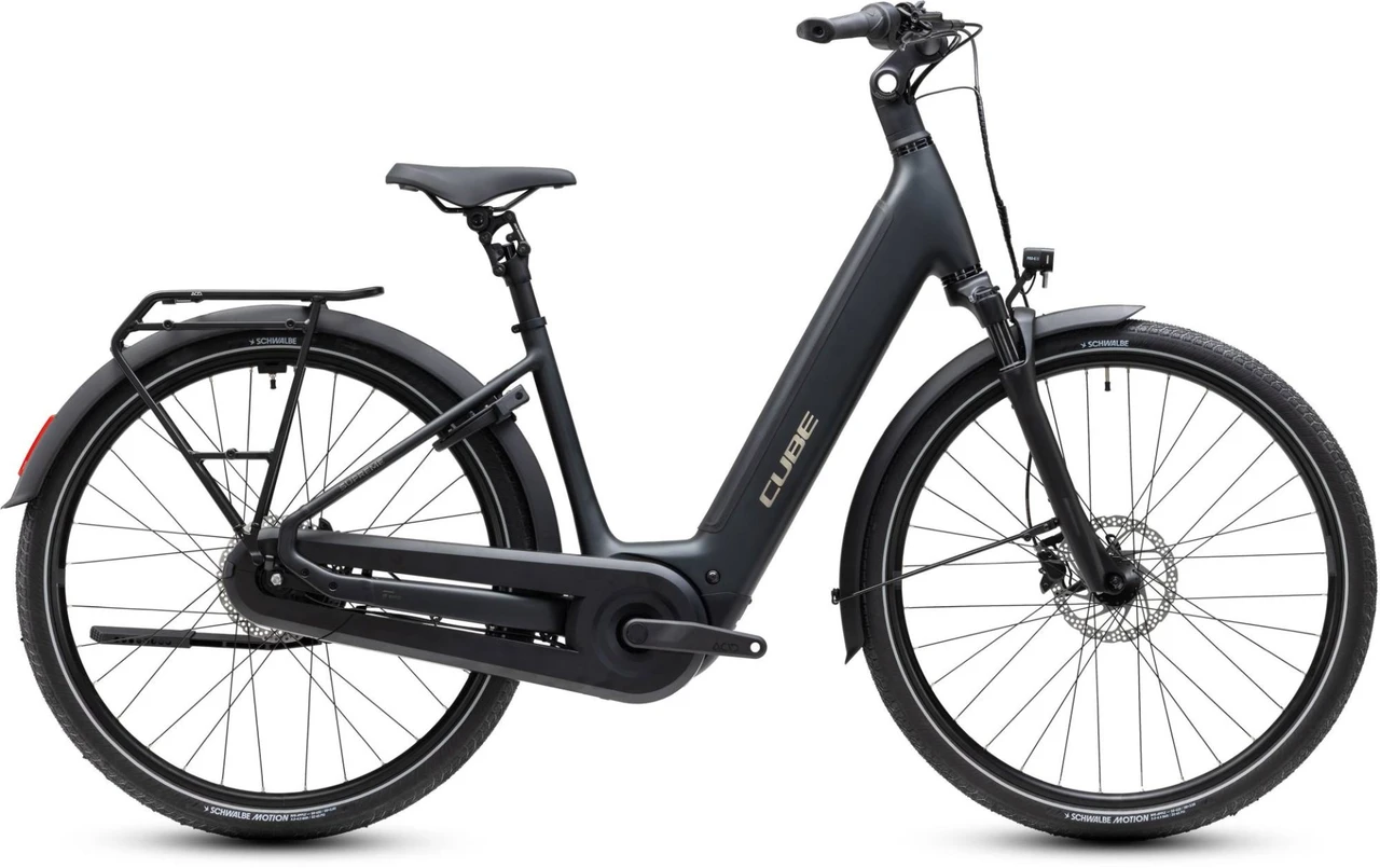 Cube supreme hybrid comfort pro 2027 dames grijsmat