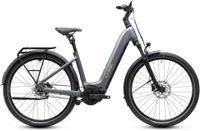 Cube touring hybrid deluxe slx800 2027 dames grijs mat cube elektrische stadsfietsen