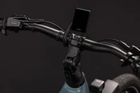 Cube touring hybrid deluxe slx800 2027 heren groen blauw mat cube elektrische stadsfietsen display