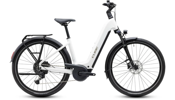 Cube touring hybrid one 600 dames wit cube elektrische hybride fietsen