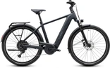 Cube touring hybrid one 600 heren grijs mat cube elektrische hybride fietsen