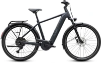 Cube touring hybrid one 600 heren grijs mat cube elektrische hybride fietsen