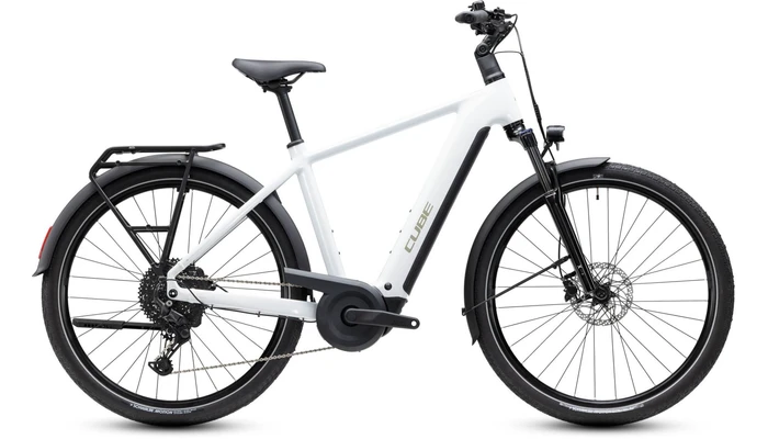 Cube touring hybrid one 600 heren wit cube elektrische hybride fietsen