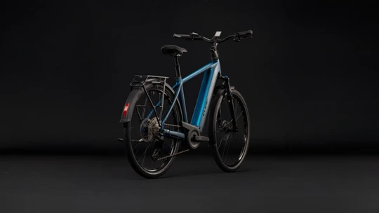 Cube touring hybrid pro 800 heren blauw mat cube elektrische hybrride fietsen achterkant