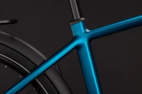 Cube touring hybrid pro 800 heren blauw mat cube elektrische hybrride fietsen frame