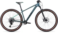Cube reaction pro 2022 heren groen cube mountainbikes zijkant