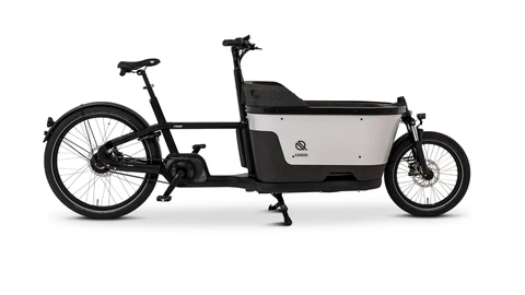 Carqon cruise 2022 unisex zwart carqon elektrische bakfietsen