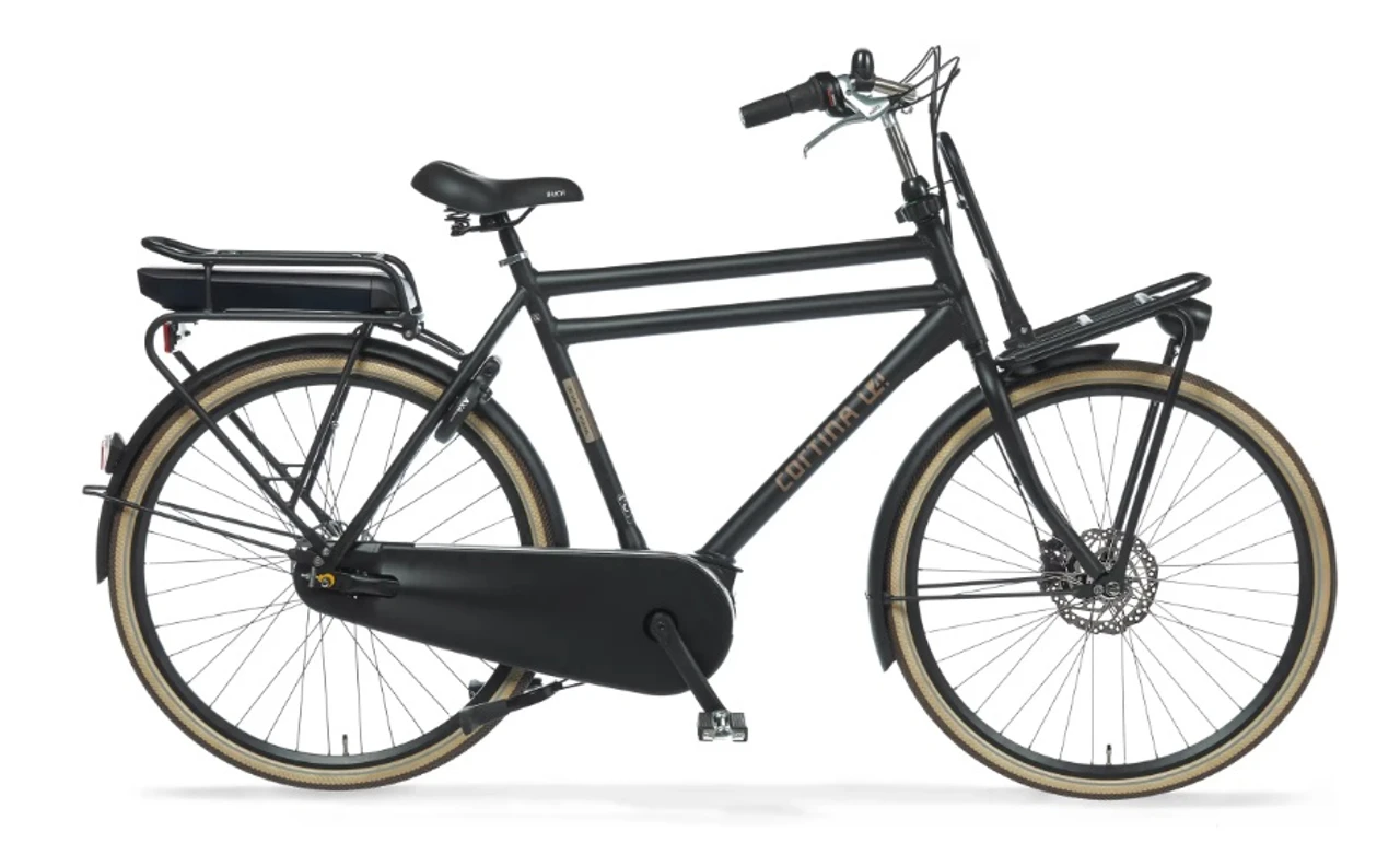 Cortina eu4 transport active mm db7 2026 heren zwart cortina elektrische fietsen