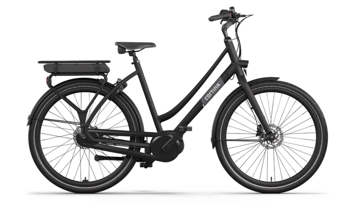 Cortina etide db7 2026 zwart matt dames cortina elektrische fietsen