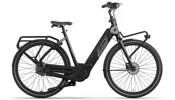 E common cortina family integrated enviolo automatic 2026 zwart dames