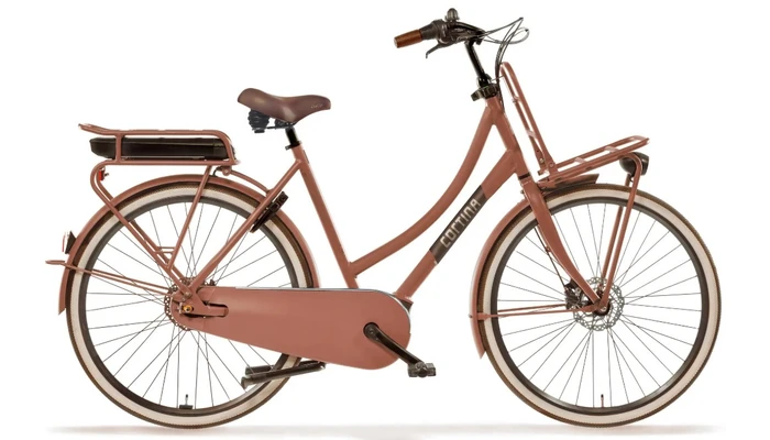 Cortina eu4 transport db7 almm 2026 bruin mat cortina elektrische fietsen