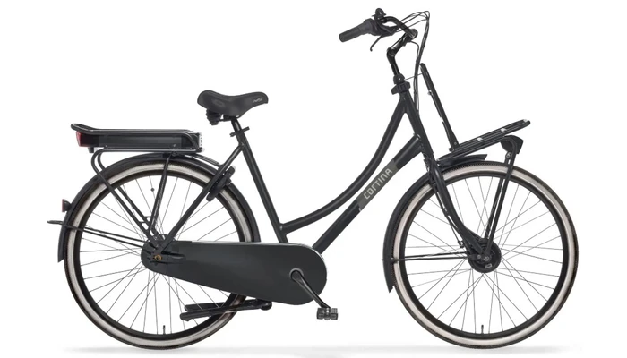 Cortina eu4 transport family db7 sdfm 2026 zwart mat cortina elektrische fietsen