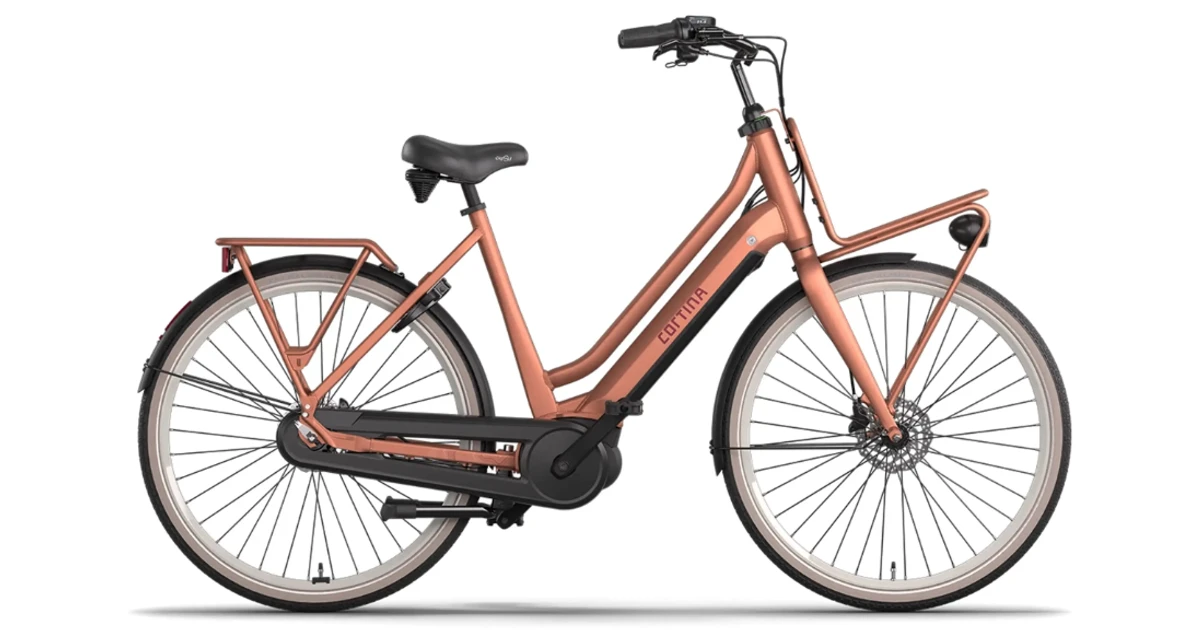 Cortina e u4 transport next db7 active m 2025 dames oranje brons
