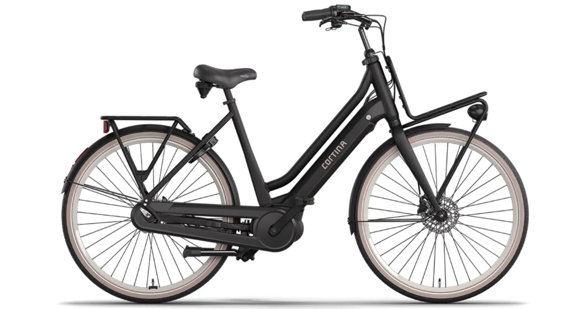 Cortina e u4 transport next db7 active m 2025 dames matzwart