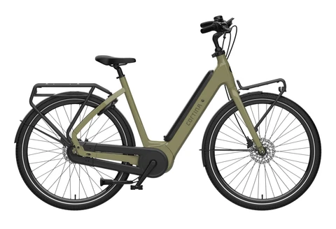 Cortina familyecommonintergradedenvilo 2024 damesgroen cortinalektrischefietsen