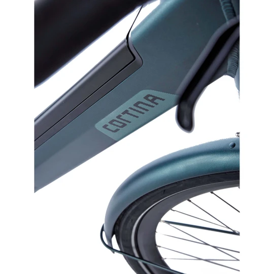 Cortina e nite n8m 2021 dames groen mat cortina elektrische fietsen accu
