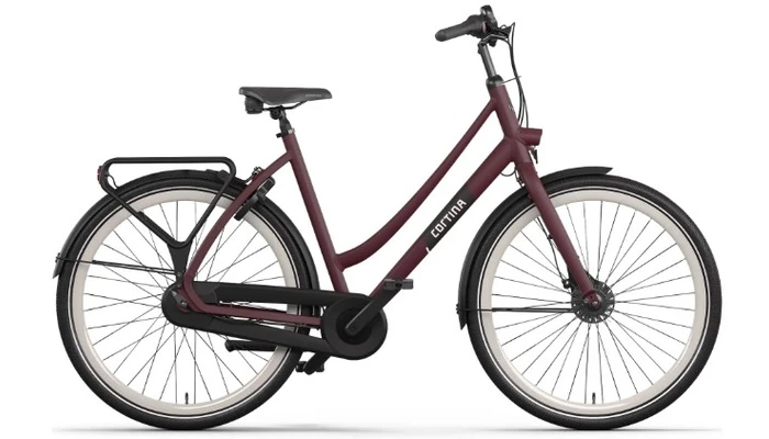 Cortina tide nd7 dames burgundy