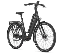 Gazelle chamonix c5 ltd dames zwart elektrische fietsen zijkant