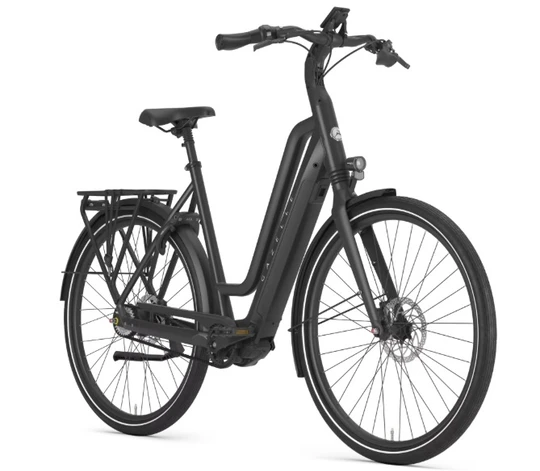 Gazelle chamonix c5 ltd dames zwart elektrische fietsen zijkant