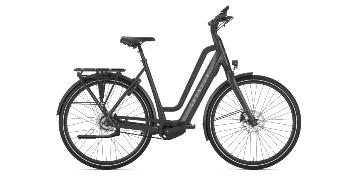 Gazelle chamonix c5 ltd dames zwart elektrische fietsen