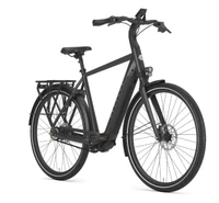 Gazelle chamonix c5 ltd heren zwart elektrische fietsen zijkant