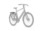 Gazelle curb accessoires achterdrager zwart mat