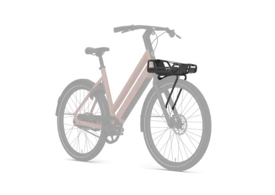 Gazelle curb accessoires voordrager zwart mat