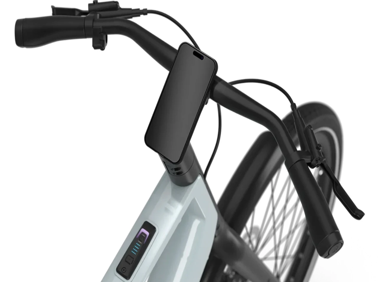 Gazelle curb c1 heren 2027 gazelle urban fietsen wit display
