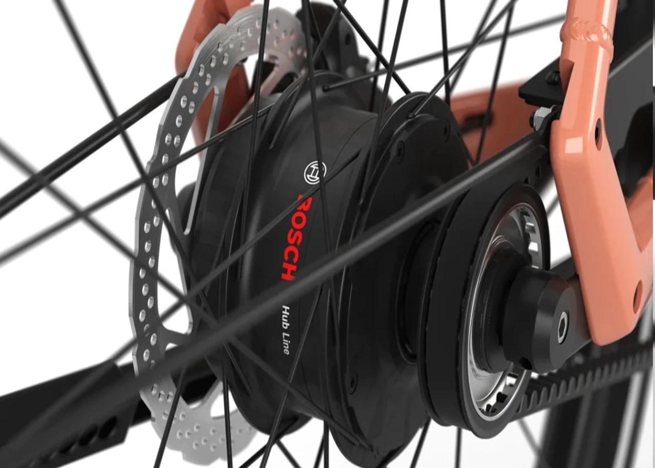 Gazelle curb c1 dames 2027 gazelle urban fietsen lichtroze mtor