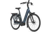 Gazelle grenoble c310 hmb 2027 dames blauw mat gazelle elektrische fietsen voorkant