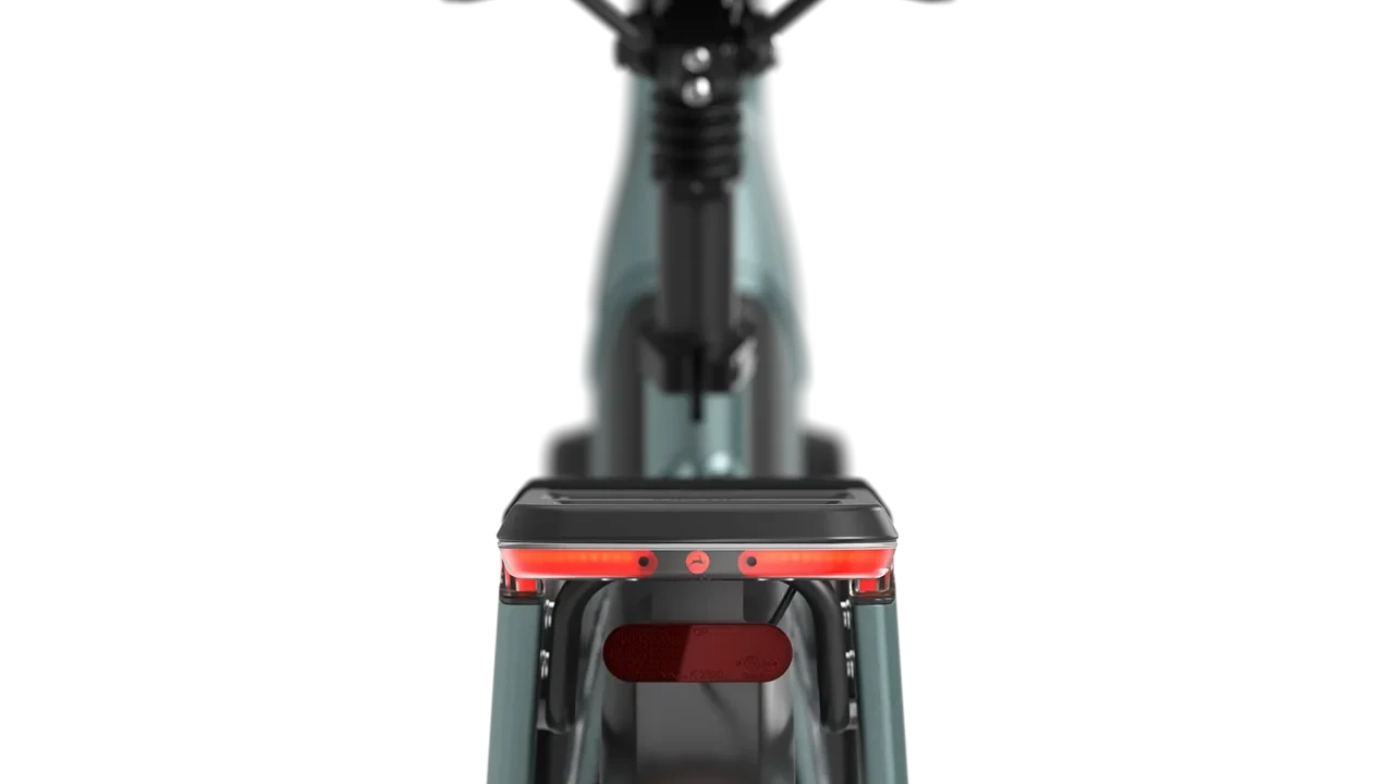 Gazelle grenoble c310 hmb 2027 dames groen mat gazelle elektrische fietsen achterkant