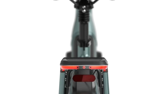 Gazelle grenoble c310 hmb 2027 dames groen mat gazelle elektrische fietsen achterkant
