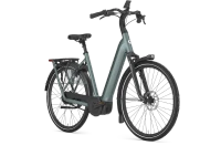 Gazelle grenoble c310 hmb 2027 dames groen mat gazelle elektrische fietsen voorkant