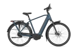 Gazelle grenoble c310 hmb 2027 heren blauw mat gazelle elektrische fietsen zijkant
