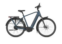 Gazelle grenoble c310 hmb 2027 heren blauw mat gazelle elektrische fietsen zijkant