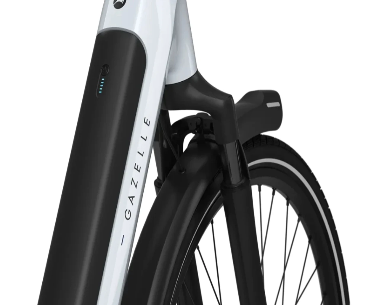Gazelle grenoble c5 plus hmb 2027 dames wit gazelle elektrische fietsen