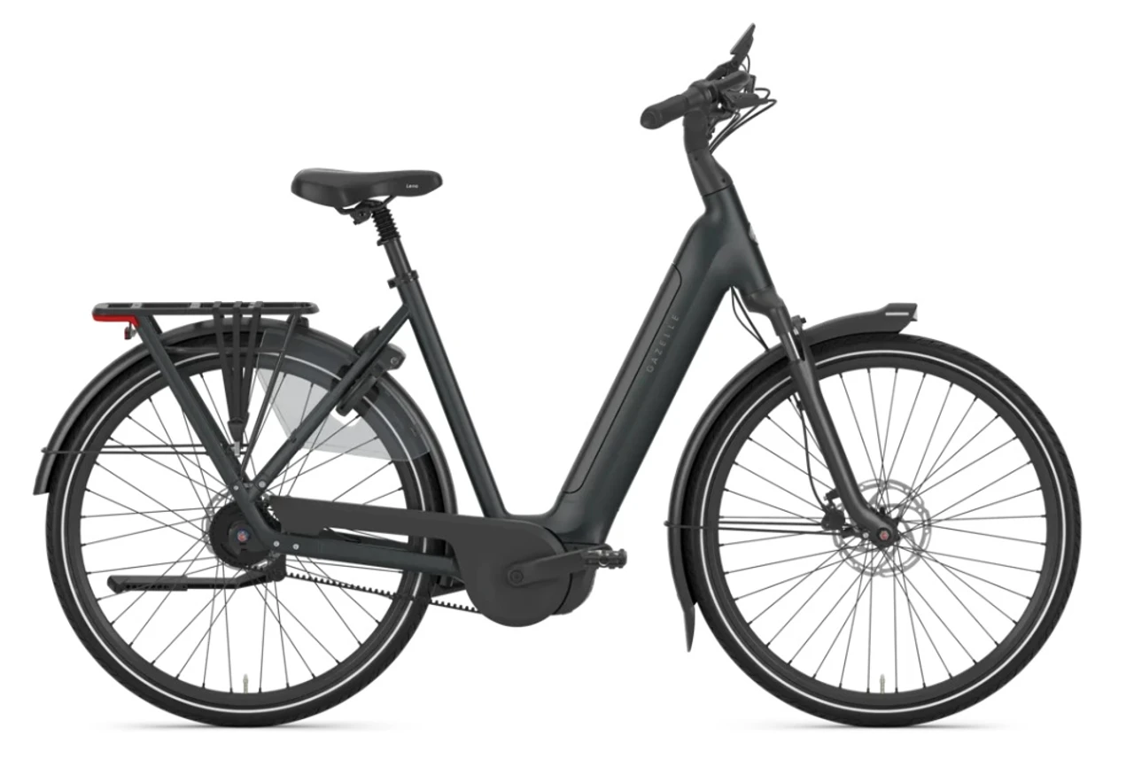 Gazelle grenoble c5 plus hmb 2027 dames grijsmat gazelle elektrische fietsen