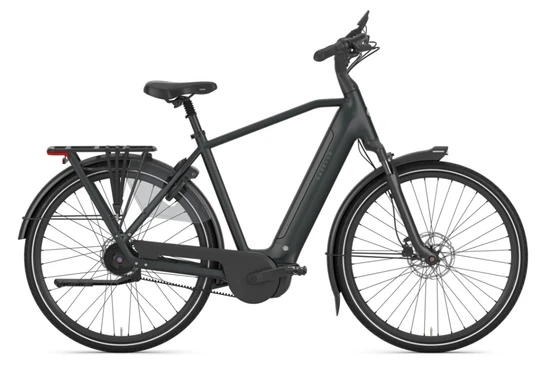 Gazelle grenoble c5 plus hmb 2027 heren grijsmat gazelle elektrische fietsen