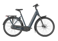 Gazelle grenoble c8 hmb 2027 dames blauw mat gazelle elektrische fietsen zijkant