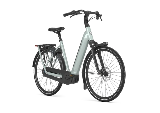 Gazelle grenoble c8 hmb 2027 dames lichtgroen gazelle elektrische fietsen voorkant