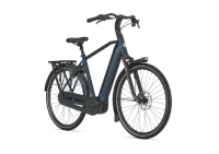 Gazelle grenoble c8 hmb 2027 heren blauw mat gazelle elektrische fietsen voorkant