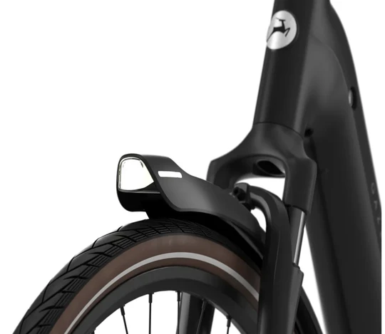 Gazelle grenoble c5 2027 dames zwartmat gazelle elektrische fietsen koplmp