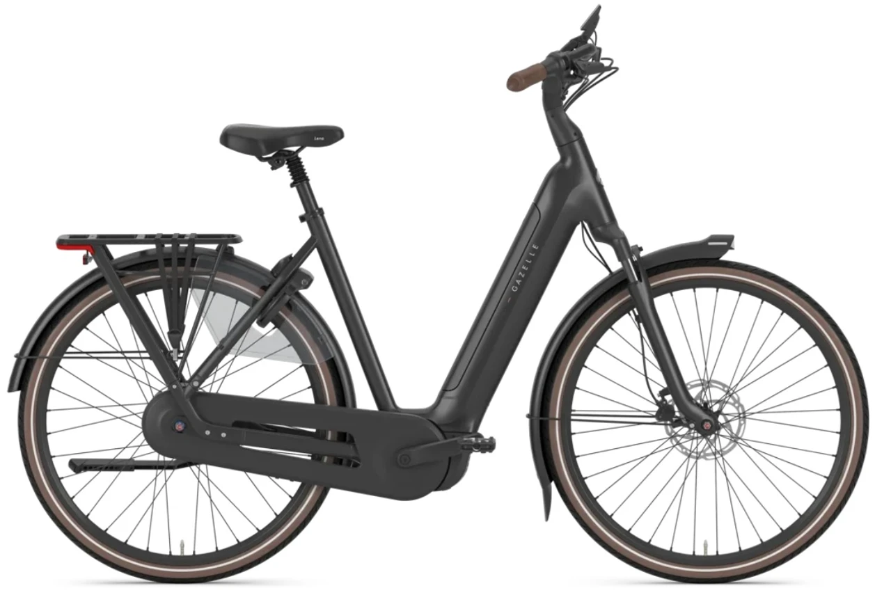 Gazelle grenoble c5 2027 dames zwartmat gazelle elektrische fietsen