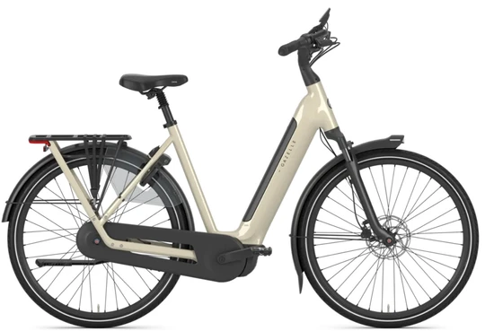 Gazelle grenoble c5 2027 dames beige gazelle elektrische fietsen