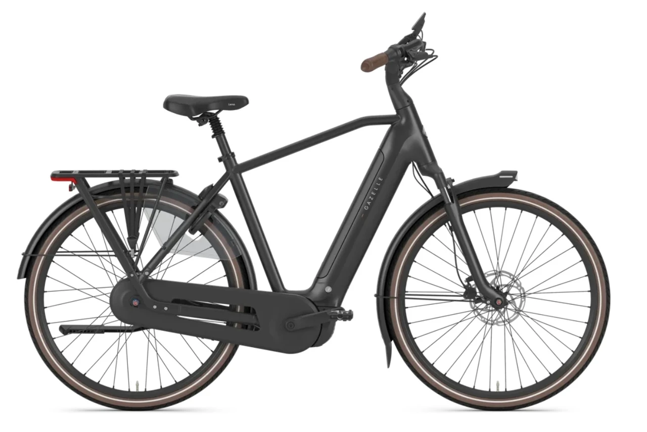 Gazelle grenoble c5 2027 heren zwartmat gazelle elektrische fietsen