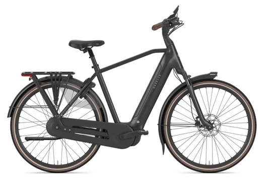 Gazelle grenoble c5 2027 heren zwartmat gazelle elektrische fietsen