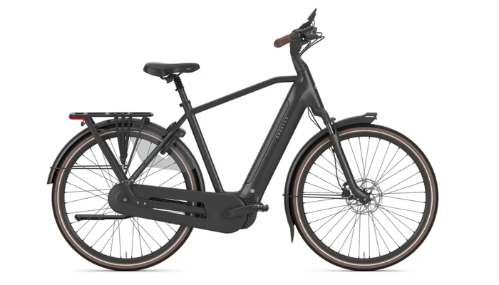 Gazelle grenoble c5 2027 heren zwartmat gazelle elektrische fietsen