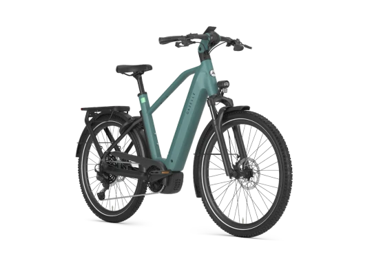 Gazelle eclipse t11 2027 heren groen mat voorkant